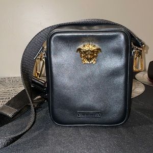 Versace Black Mini Crossbody